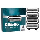 Gillette Intimate Razor Cartridges, 4 Razor Blade Refills