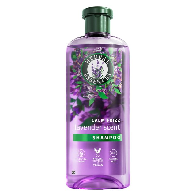 Herbal Essences Lavender Scent Calm Frizz Shampoo 350ml to Nourish and Smooth Frizzy Hair