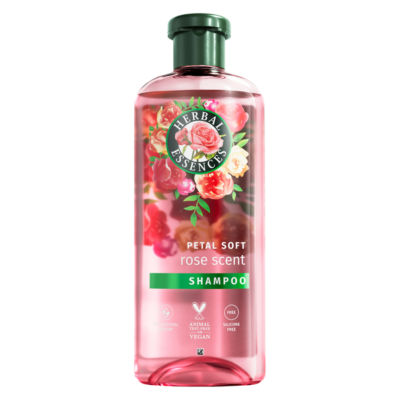 Herbal Essences Rose Scent Petal Soft Shampoo 250ml to Nourish Dry Hair, Silicone Free