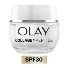 Olay Collagen Peptide Face Moisturiser with SPF 30 Anti Ageing Skincare Cream 50ml