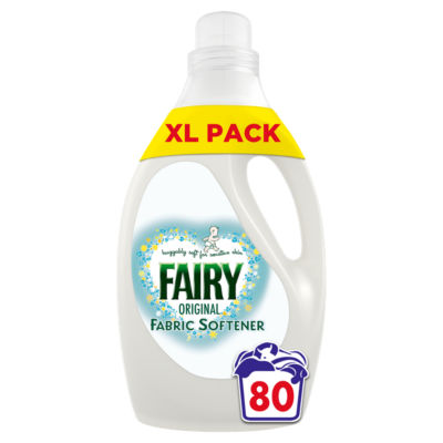 Fairy Original Fabric Conditioner,  80 Washes, 2.64l