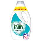 Fairy Non Bio Washing Liquid 50 Washes  1650ml