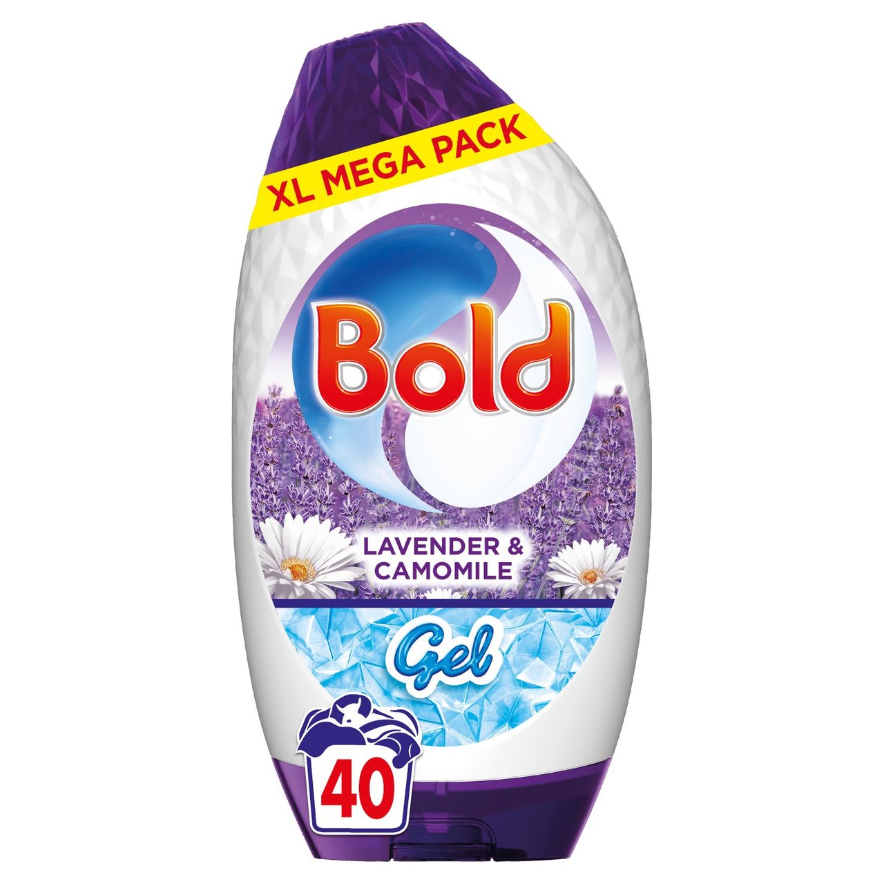 Bold Lavender & Camomile Liquid Laundry Detergent 40 Washes 1.32 L