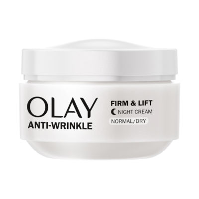 Olay Anti-Wrinkle Firm & Lift Night Cream, For Fine Lines & Wrinkles,50ml