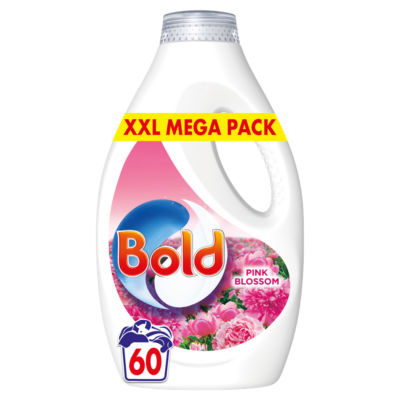 Bold 2in1 Washing Liquid Pink Blossom 60 Washes