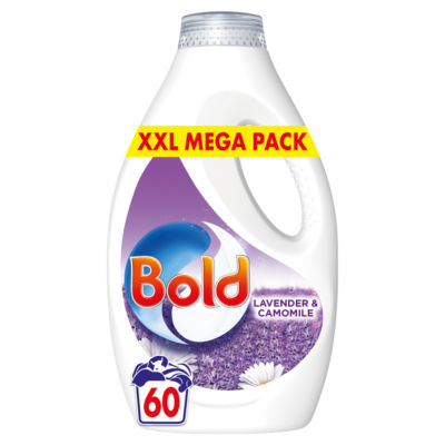 Bold 2in1 Washing Liquid Lavender & Camomile 60 Washes