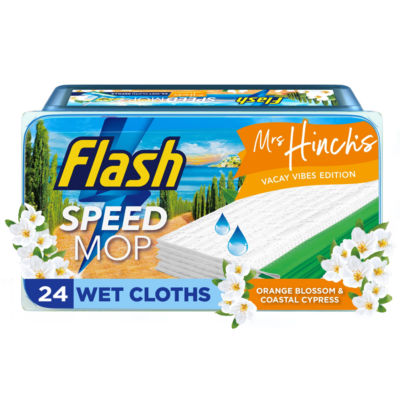 Flash Fame Hinch Spring Speedmop Wet Refills  24 per pack