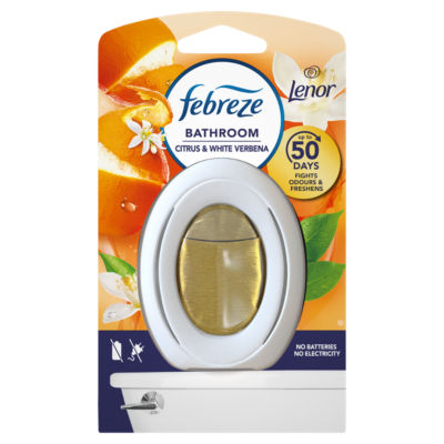 Febreze Bathroom Continuous Air Freshener Citrus & White Verbena