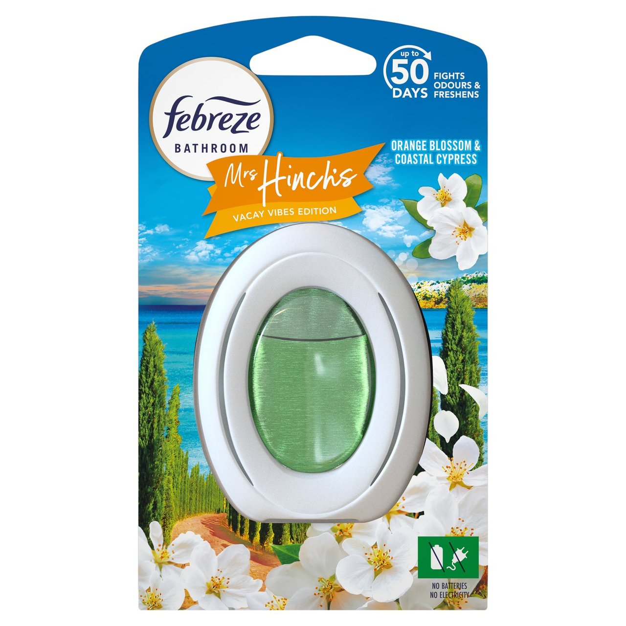 Febreze Bathroom Gel Orange Blossom  7.5ml