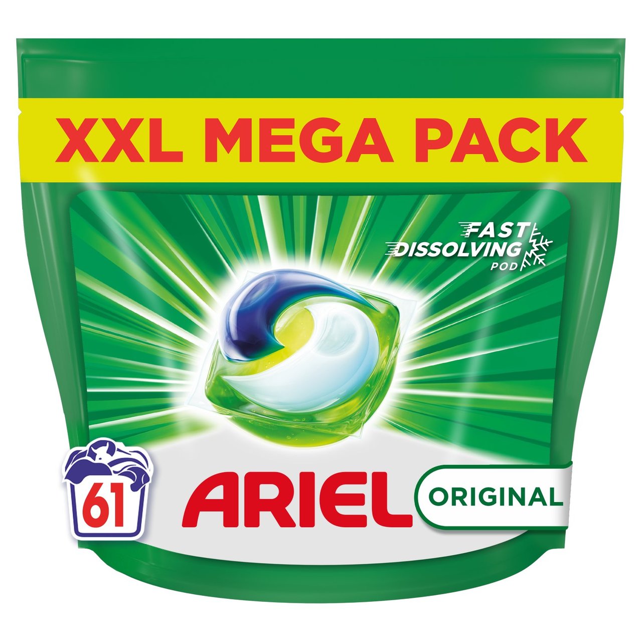 Ariel All in1 Pods Washing Capsules Original 58 Washes