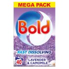 Bold Washing Powder 2kg, 40 Washes, Lavender & Camomile