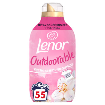 Lenor Outdoorable Fabric Conditioner 55 Washes, 770ml, Dreamy Jasmine