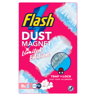 Flash Duster Dust Magnet Trap & Lock 9 Refills