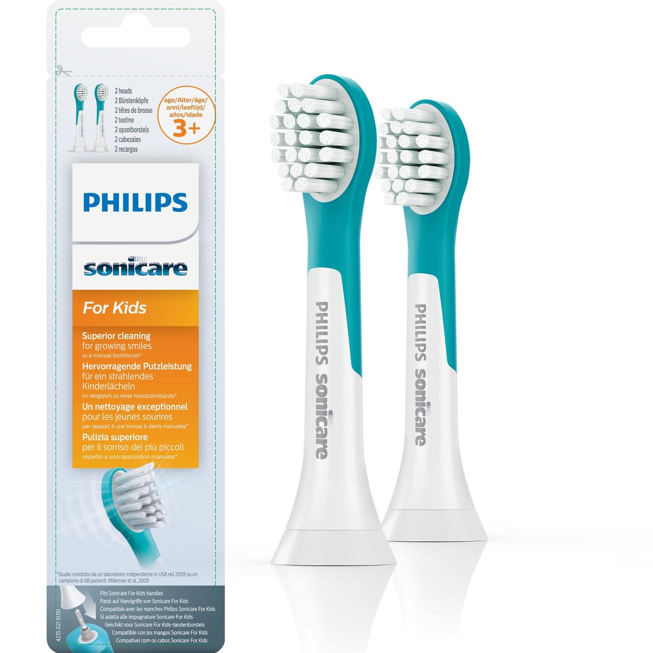 Philips Sonicare 2 Brush heads Pack Sonicare for kids