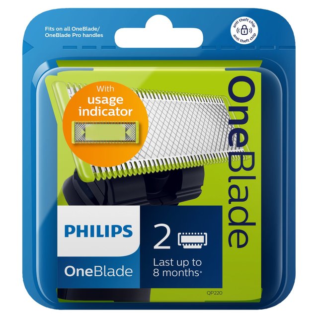 Philips OneBlade F&B 1x Original blade, 1x 360 blade - HelloSupermarket