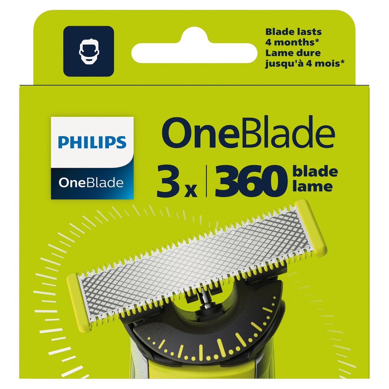 Philips OneBlade 360 3 Pack Blades