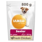 IAMS for Vitality Senior Dog Dry Food Small & Medium Breed with Fresh Chicken 800g