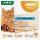 IAMS Delights Sea Collection In Jelly Adult 1+ Years 8x85g