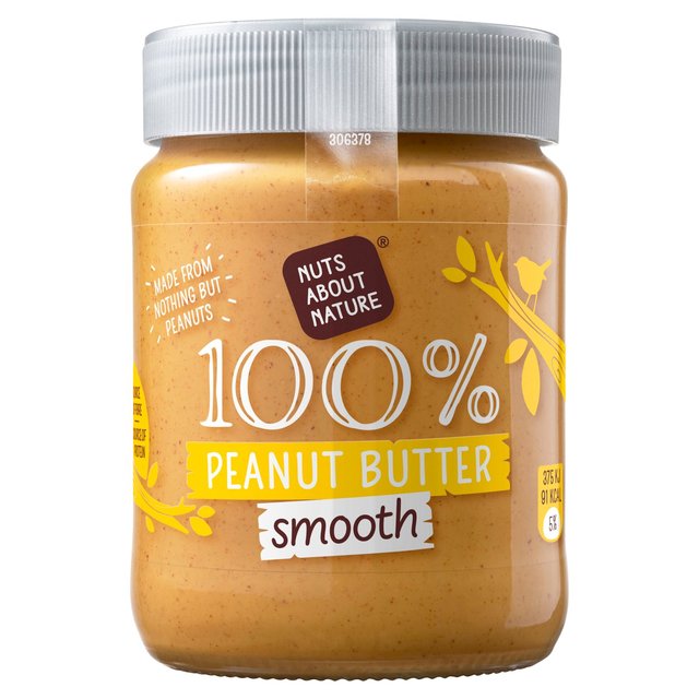 Nuts About Nature 100% Peanut Butter Smooth  340g