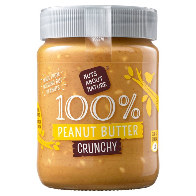 Nuts About Nature 100% Peanut Butter Crunch  340g