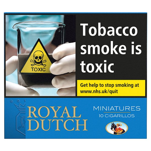 Royal Dutch Miniatures Blue Cigarillos