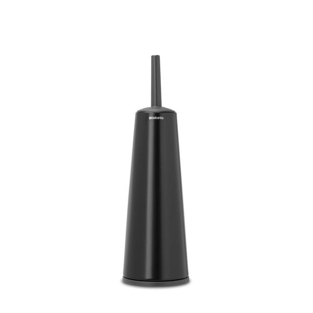 Brabantia Toilet Brush & Holder, Matte Black 