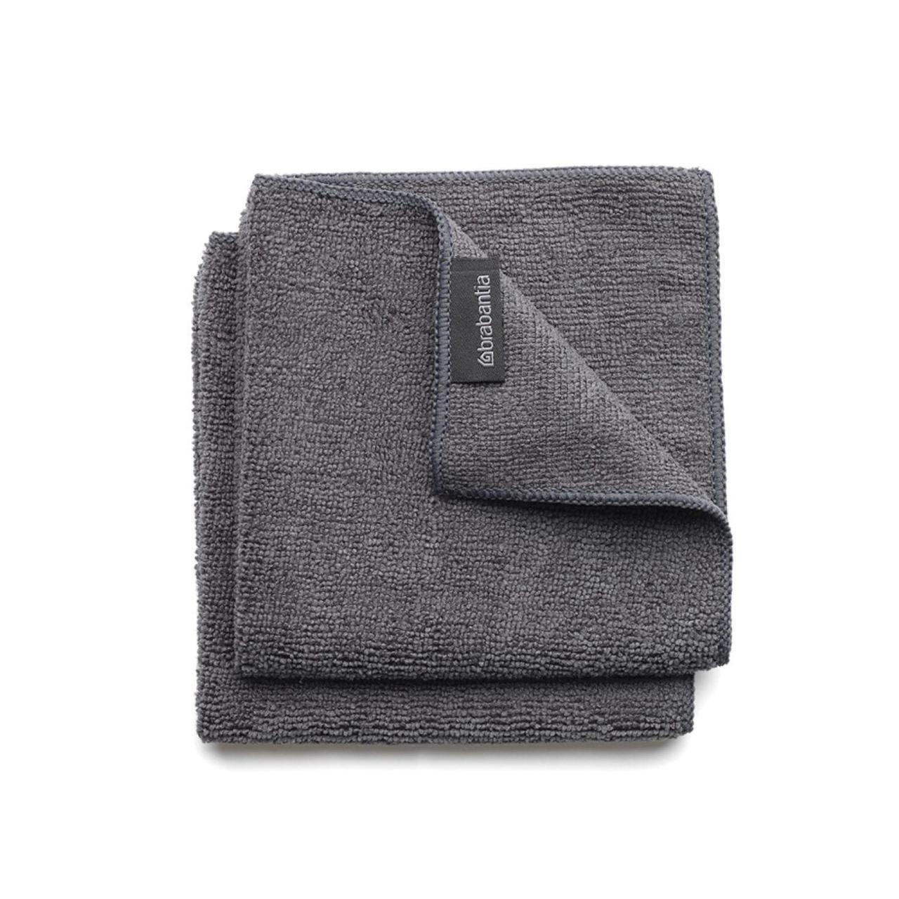 Brabantia Dark Grey Microfibre Dish Clothes