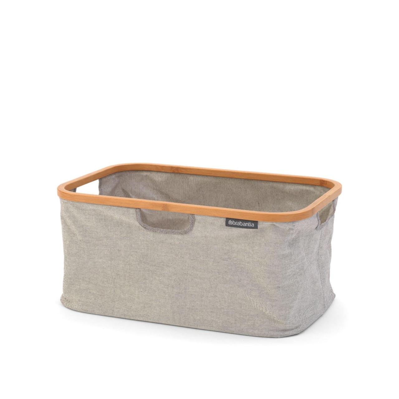 Brabantia 40 Litre Grey Foldable Laundry Basket