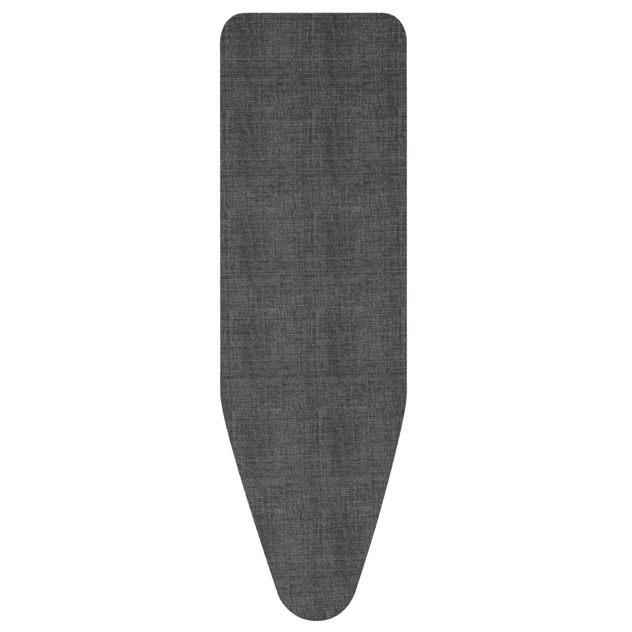 Brabantia 124cm x 38cm Denim Black Ironing Board Cover 2mm foam  