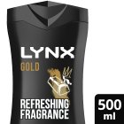 Lynx Gold Shower Gel Body Wash for Men 500ml