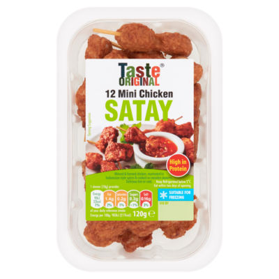 Taste Original 12 Mini Chicken Satay