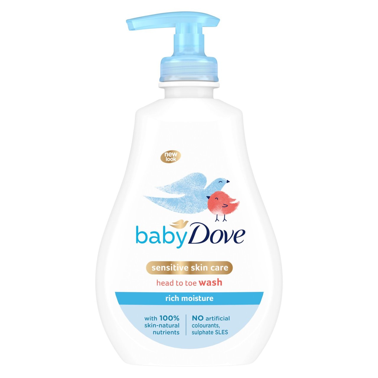 Baby Dove Head To Toe Baby Wash Rich Moisture 