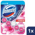 Domestos Power Pink Magnolia Toilet Rim Block 55g