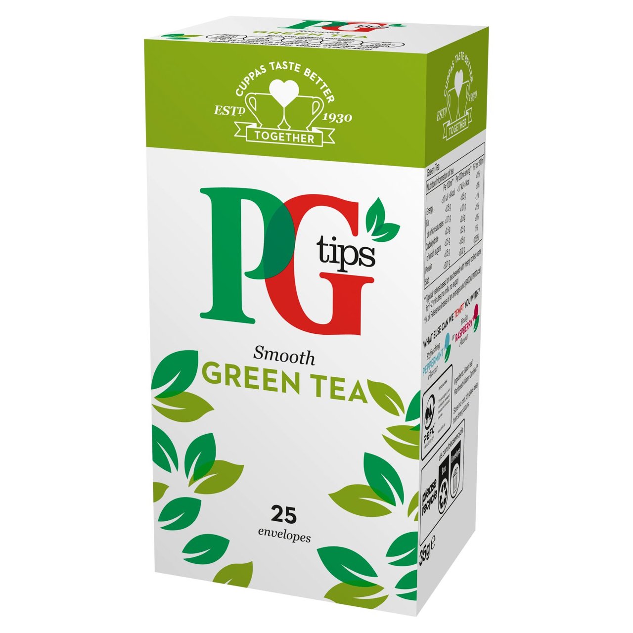 PG Tips Green Tea Bags