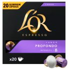 L'OR Espresso Lungo Profondo Coffee Pods x10 Intensity 11