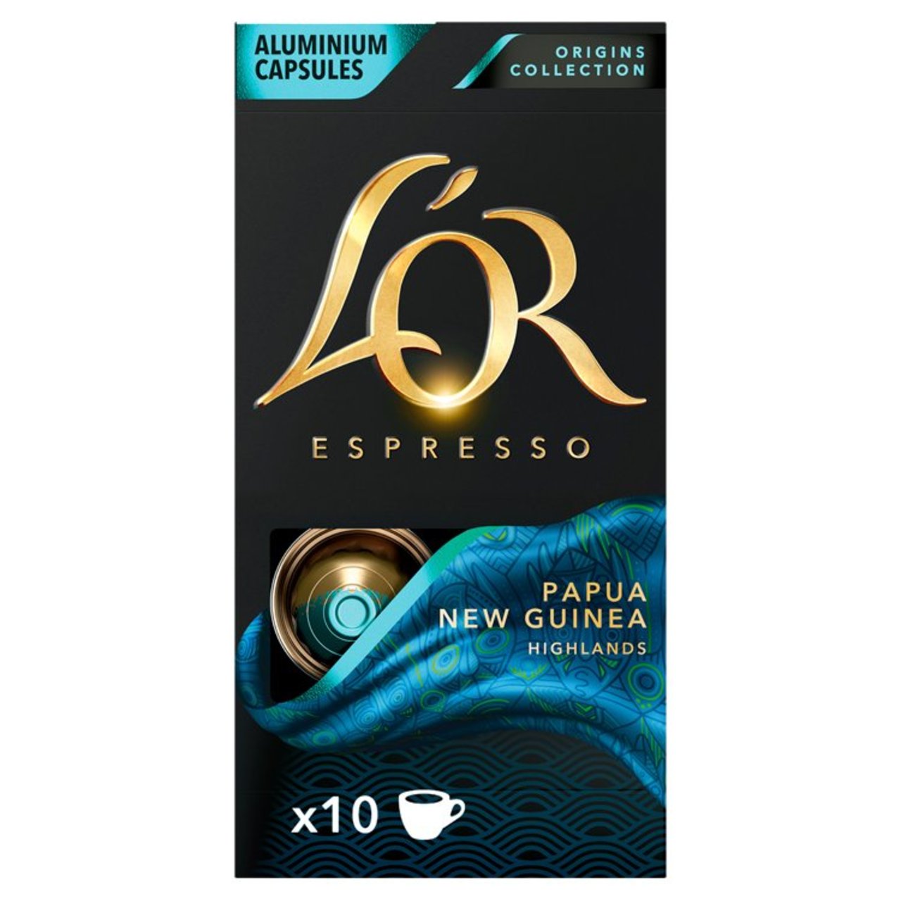 L'OR Papua New Guinea Coffee Pods x10 Intensity 7 