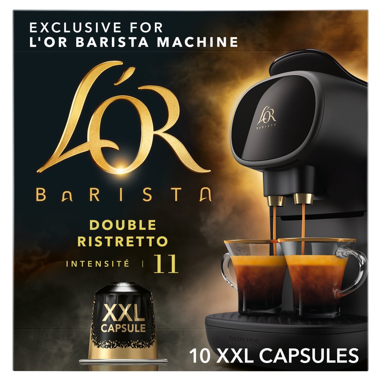 L'OR BARISTA Double Ristretto XXL Coffee Pods Intensity 11