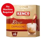 Kenco Duo Cappuccino Instant Coffee x6