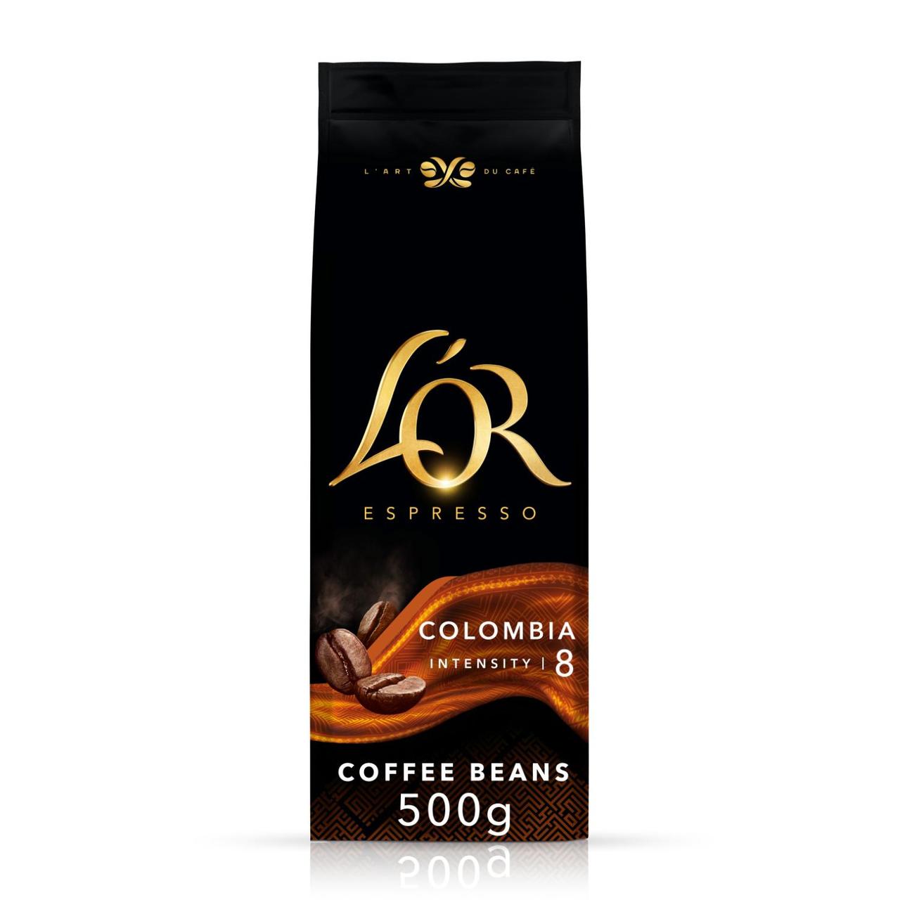 L'OR Colombia Coffee Beans Intensity 8