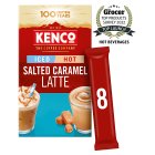 Kenco Salted Caramel Iced Hot Latte Instant Coffee 8 Sachets