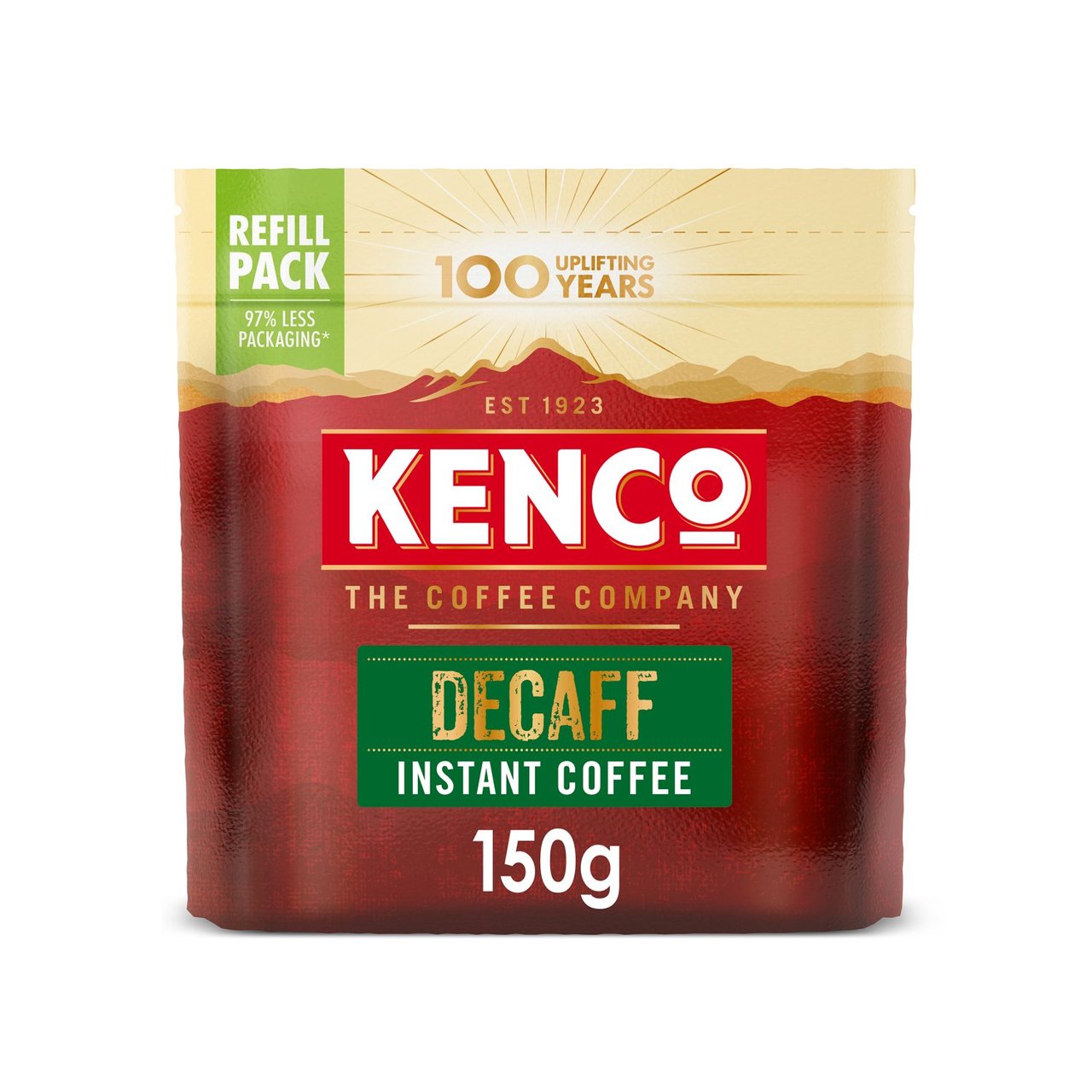 Kenco Decaff Refill Instant Coffee 150g