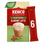 Kenco Plant Based Almond Latte Instant Coffee Sachets x6