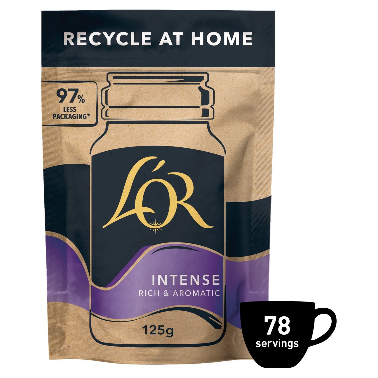 L'OR Intense Instant Coffee Refill