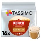 Tassimo Kenco Café Au Lait Coffee Pods x16