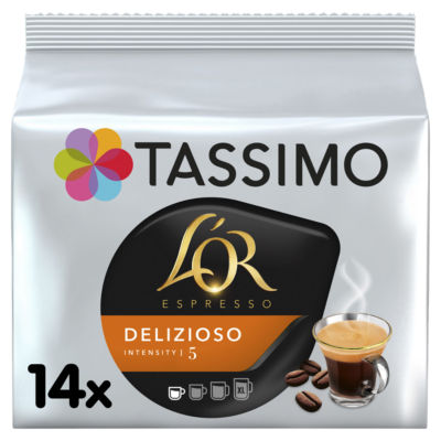 Tassimo Espresso Delizioso Coffee Pods x 14