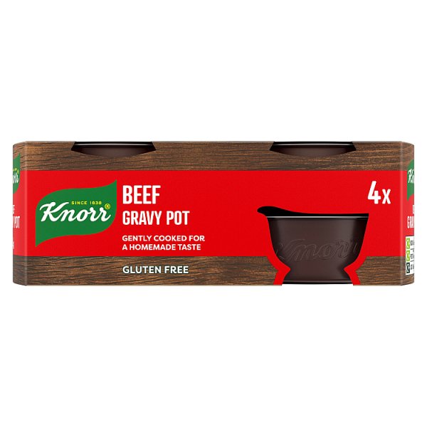 Knorr 4 Beef Gravy Pots