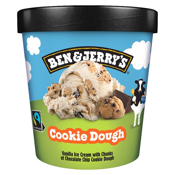 Ben & Jerry's Cookie Dough Ice Cream Pint 465ml