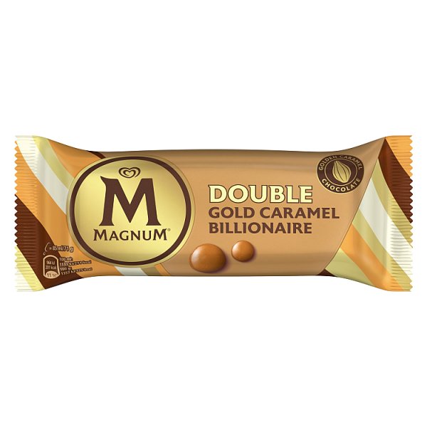 Magnum Double Gold Caramel Billionaire Ice Cream Stick 85ml