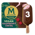 Magnum Vegan Ice Cream Sticks Raspberry Swirl 3 x 90 ml