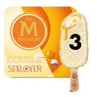 Magnum Double Sunlover White Chocolate Mango & Coconut Ice Cream Sticks 3x85ml